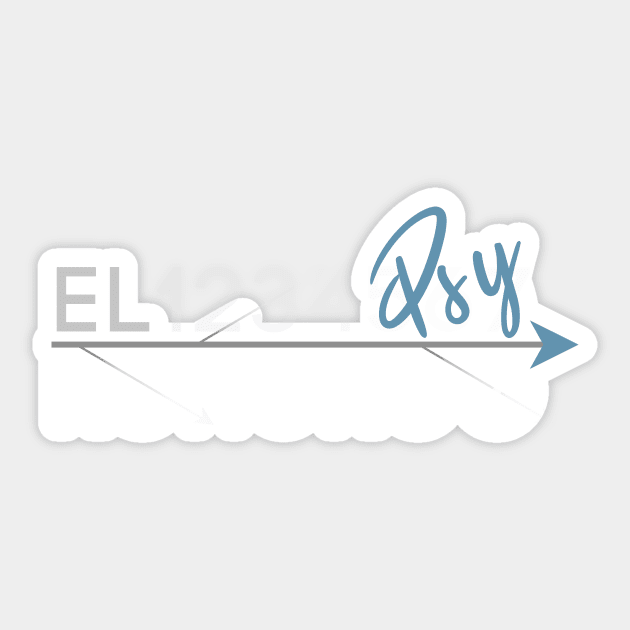 El Psy Kongroo Sticker by Dapper Draws